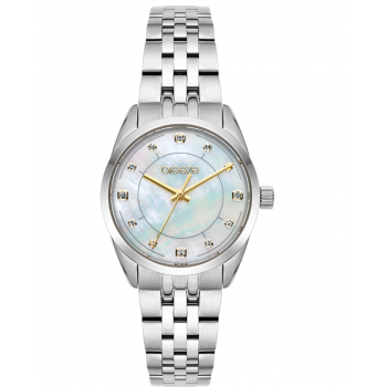 Γυναικείο Ρολόι Breeze Ocealis Crystals 612611.1, Μπαταρίας, 30mm, Ανοξείδωτο Ατσάλι, Ασημί Μπρασελέ, Λευκό Καντράν, 10 ATM Γυναικείο Ρολόι Breeze Ocealis Crystals 612611.1, Μπαταρίας, 30mm, Ανοξείδωτο Ατσάλι, Ασημί Μπρασελέ, Λευκό Καντράν, 10 ATM