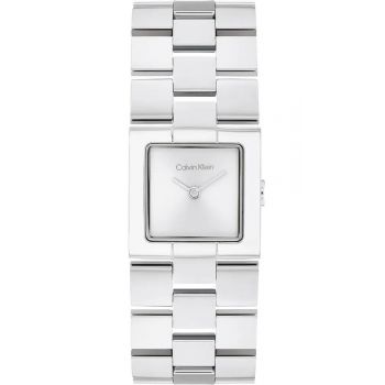 Calvin Klein Meridian 25100088 Γυναικείο Ρολόι Quartz με Ανοξείδωτο Ατσάλι και Ασημί Καντράν 22 mm Calvin Klein Meridian 25100088 Γυναικείο Ρολόι Quartz με Ανοξείδωτο Ατσάλι και Ασημί Καντράν 22 mm