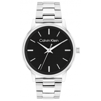 Calvin Klein Ανδρικό Ρολόι 25200500, Ανοξείδωτο Ατσάλι, Ασημί Μπρασελέ, Quartz, 41mm Calvin Klein Ανδρικό Ρολόι 25200500, Ανοξείδωτο Ατσάλι, Ασημί Μπρασελέ, Quartz, 41mm