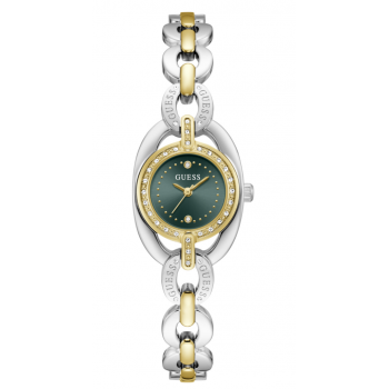 Guess Blair GW1082L7 Γυναικείο Ρολόι Quartz 26mm με Πράσινο Καντράν και Ασημί Ανοξείδωτο Μπρασελέ Guess Blair GW1082L7 Γυναικείο Ρολόι Quartz 26mm με Πράσινο Καντράν και Ασημί Ανοξείδωτο Μπρασελέ