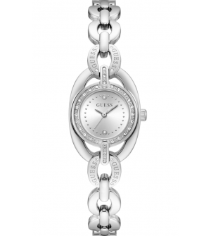 Guess Blair GW1082L1 Γυναικείο Ρολόι Quartz Ακριβείας με Ασημί Καντράν και Ανοξείδωτο Ατσάλι 26mm