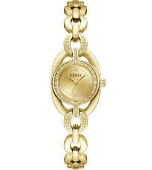 GUESS Blair Γυναικείο Ρολόι GW1082L2 με Ανοξείδωτο Ατσάλινο Μπρασελέ Χρυσού Χρώματος, Quartz, 26mm