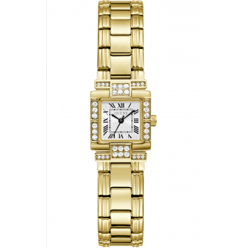 Guess Taylor Γυναικείο Ρολόι GW1157L2 με Ανοξείδωτο Ατσάλινο Μπρασελέ Χρυσού Χρώματος, Λευκό Καντράν 21mm Guess Taylor Γυναικείο Ρολόι GW1157L2 με Ανοξείδωτο Ατσάλινο Μπρασελέ Χρυσού Χρώματος, Λευκό Καντράν 21mm