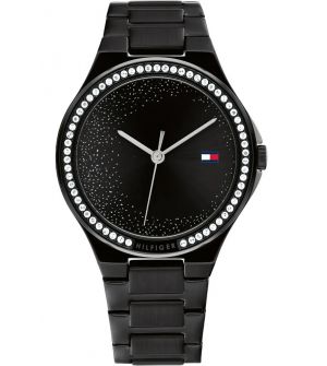 Tommy Hilfiger 1782644 Ρολόι Μπαταρίας με Μαύρο Μεταλλικό Μπρασελέ