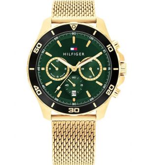 Tommy Hilfiger 1792093 Ρολόι Μπαταρίας με Χρυσό Μεταλλικό Μπρασελέ