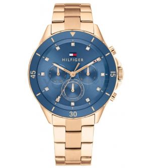 Tommy Hilfiger 1782710 Ρολόι Μπαταρίας με Ροζ Χρυσό Μεταλλικό Μπρασελέ