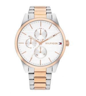 Tommy Hilfiger 1782768 Ρολόι με Λευκό Μεταλλικό Μπρασελέ