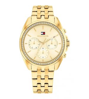 Tommy Hilfiger 1782803 Γυναικείο Ρολόι με Χρυσό Μεταλλικό Μπρασελέ