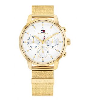 Tommy Hilfiger 1782808 Γυναικείο Ρολόι με Χρυσό Μεταλλικό Μπρασελέ