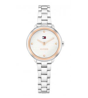 Tommy Hilfiger 1782814 Γυναικείο Ρολόι με Ασημί Μεταλλικό Μπρασελέ