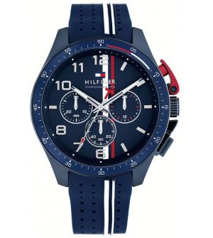 Tommy Hilfiger 1792169 Ρολόι Μπαταρίας με Μπλέ Καουτσούκ