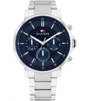 Tommy Hilfiger 1710588 Ρολόι Μπαταρίας με Ασημί Μεταλλικό Μπρασελέ