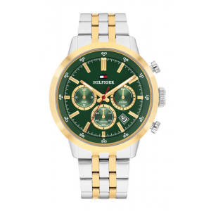 Tommy Hilfiger 1710754 Ανδρικό Ρολόι Μπαταρίας με Ασημί Μεταλλικό Μπρασελέ