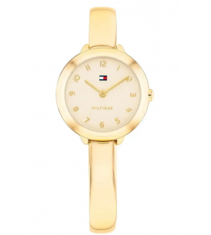 Tommy Hilfiger Γυναικείο Ρολόι Demi 1782895, Ανοξείδωτο Ατσάλι, Χρυσό Μπρασελέ, Χρυσό Καντράν, Quartz, 26mm