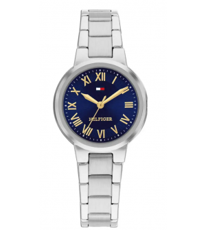 Tommy Hilfiger Γυναικείο Ρολόι Becca 1782902, Ανοξείδωτο Ατσάλι, Ασημί Μπρασελέ, Quartz, 28mm