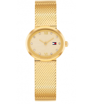 Tommy Hilfiger Moira Γυναικείο Ρολόι 1782847 Quartz 25mm με Επιχρυσωμένο Ανοξείδωτο Ατσάλι και Χρυσό Μπρασελέ
