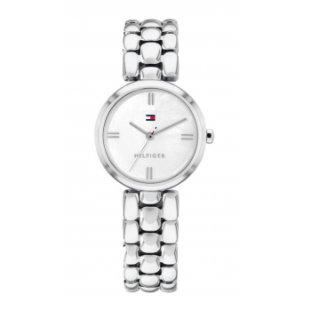 Tommy Hilfiger Annie 1782929 Γυναικείο Ρολόι Quartz 26mm με Ασημί Μπρασελέ Ανοξείδωτου Ατσαλιού & Λευκό Καντράν Tommy Hilfiger Annie 1782929 Γυναικείο Ρολόι Quartz 26mm με Ασημί Μπρασελέ Ανοξείδωτου Ατσαλιού & Λευκό Καντράν