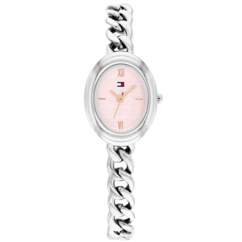 Tommy Hilfiger Demi 1782876 Γυναικείο Ρολόι με Ροζ Καντράν και Ασημί Μπρασελέ Tommy Hilfiger Demi 1782876 Γυναικείο Ρολόι με Ροζ Καντράν και Ασημί Μπρασελέ