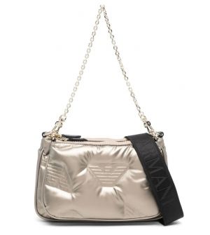 Γυναικεία τσάντα  Emporio Armani Y3H317YVZ8X σε χρυσό χρώμα