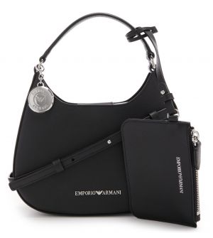 Emporio Armani Γυναικεία Τσάντα Y3H324YWE9E-80001 σε Μαύρο Χρώμα