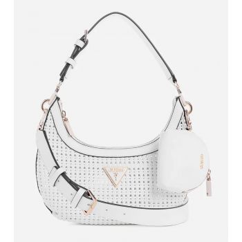 Guess HWWG9204120 whi Γυναικεία Τσάντα Ώμου Λευκή Guess HWWG9204120 whi Γυναικεία Τσάντα Ώμου Λευκή