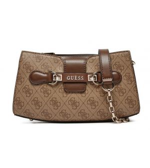 Guess HWSG9500120-LGW Γυναικεία Τσάντα Χιαστί Μπεζ