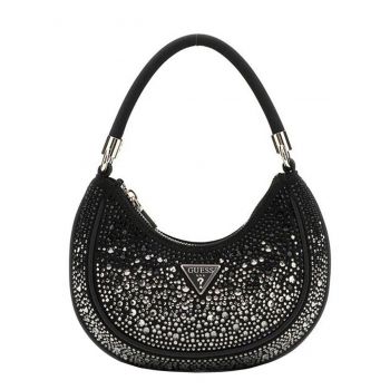 Guess HWRO9350010-BLA Γυναικεία Τσάντα Ώμου Μαύρη Guess HWRO9350010-BLA Γυναικεία Τσάντα Ώμου Μαύρη