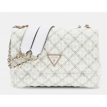 Guess HWWT8748200-WHI Γυναικεία Τσάντα Ώμου Λευκή Guess HWWT8748200-WHI Γυναικεία Τσάντα Ώμου Λευκή