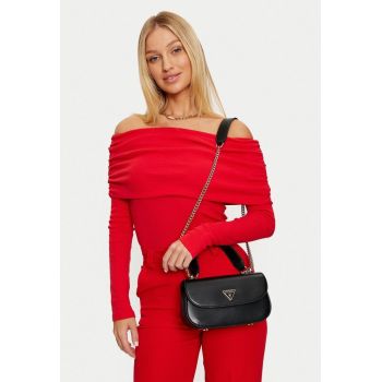Guess HWVG9493210-GU0/BLA Γυναικεία Τσάντα Ώμου Μαύρη Guess HWVG9493210-GU0/BLA Γυναικεία Τσάντα Ώμου Μαύρη