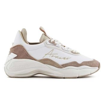 EMPORIO ARMANI X3X215XR120 C674 SNEAKERS λευκό EMPORIO ARMANI X3X215XR120 C674 SNEAKERS λευκό