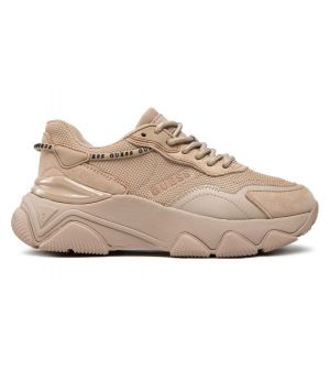 Guess Γυναικεία Sneakers Μπεζ FL7MICLEA12 Nude