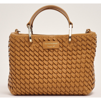 Emporio Armani EW000361AF12762-U6164 Γυναικεία Τσάντα Χειρός Καφέ Emporio Armani EW000361AF12762-U6164 Γυναικεία Τσάντα Χειρός Καφέ