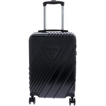 Guess H9265983-BLA Βαλίτσα Ταξιδιού Καμπίνας Σκληρή Μαύρη με 4 Ρόδες