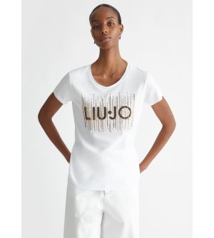 Liu Jo WF4105j5904-N9815 Γυναικείο T-shirt Λευκό