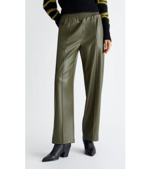 Liu Jo WF4153E0392-WF4153 Γυναικείο Παντελόνι σε Ίσια Γραμμή Λαδί