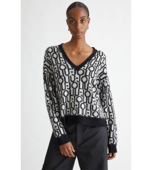 Liu Jo WF4436MA30P-N9958 Γυναικεία Μπλούζα Μακρυμάνικη Μαύρη