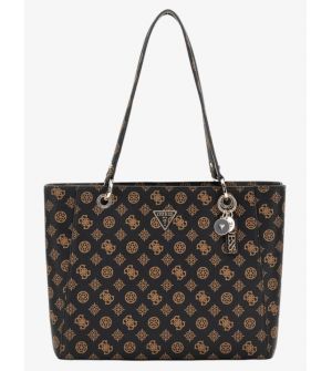 Guess PZ787925-MAMOCHAL Γυναικεία Τσάντα Ώμου Καφέ