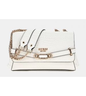 Guess HWCG9527210-WHI Γυναικεία Τσάντα Ώμου Άσπρη