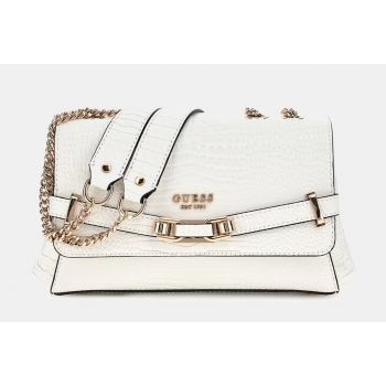 Guess HWCG9527210-WHI Γυναικεία Τσάντα Ώμου Άσπρη Guess HWCG9527210-WHI Γυναικεία Τσάντα Ώμου Άσπρη
