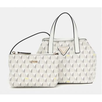 Guess HWJT9344750-STL Γυναικεία Τσάντα Χειρός Μπεζ Guess HWJT9344750-STL Γυναικεία Τσάντα Χειρός Μπεζ