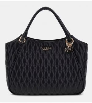 Guess HWQG8122220-BLA Γυναικεία Τσάντα Χειρός Μαύρη