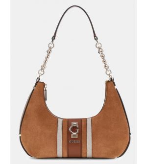Guess HWSB7838180-CGM Γυναικεία Τσάντα Ώμου καφέ