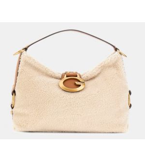 Guess HWWB9308180-NTC Γυναικεία Τσάντα Ώμου Κρεμ