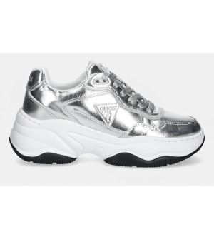 Guess Γυναικεία FLPHAPLEL12-SILVER Sneakers Ασημί