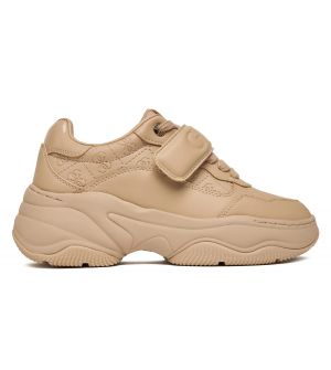 Guess FLFHNNELE12-BEIGE Γυναικεία Sneakers Μπεζ