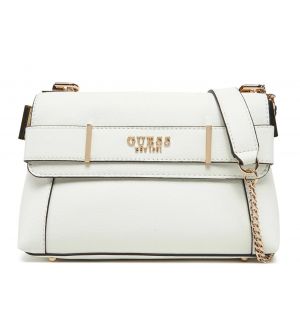 Guess HWBG9633210-WHI Γυναικεία Τσάντα Χιαστί Λευκή
