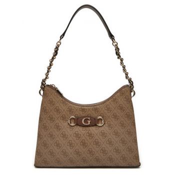 Guess HWSG8654010-LGW Γυναικεία Τσάντα Ώμου Καφέ Guess HWSG8654010-LGW Γυναικεία Τσάντα Ώμου Καφέ
