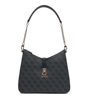 Guess HWSG9629020-CLO Γυναικεία Τσάντα Ώμου Γκρι