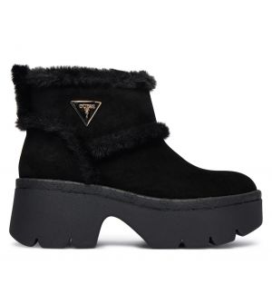 Guess FLFBRDESU10-BLK Γυναικεία Μποτάκια Μαύρα