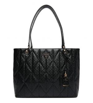 Guess HWGG9663250-BLA Γυναικεία Τσάντα Χειρός Μαύρη